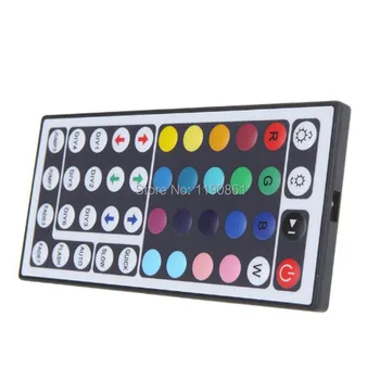 Led-uri RGB telecomanda IR 44 cheie DC5V - 12v pentru 5050/3528 benzi cu led-uri de lumină și LED-uri RGB modul
