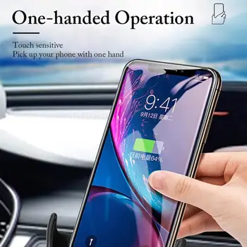 15W Wireless Incarcator Auto Suport de Telefon Qi de Inducție Senzor de Încărcare Rapidă Suport de Montare Pentru Samsung S20 S10 iPhone 11 Pro XS XR X 8