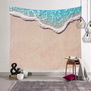 Plaja Mare Val Peisaj 3D Tapiserie de Perete Yoga Prosoape Digital Printig Camera de zi Dormitor pe Perete Tapiserii Decoratiuni Acasă