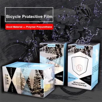 1 set de cadru de biciclete de protecție autocolant pentru Road Bike MTB Autocolant Vopsea de Protecție Folie de Protecție suprafață netedă de protecție