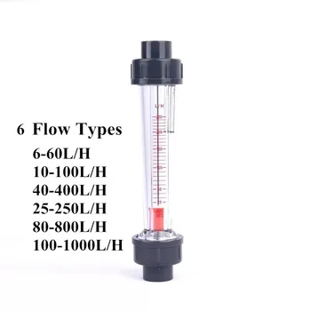 1 buc Plastic debitmetru 6-60L/H 10-100L/H 25-250L/H 100-1000LH Apă Lichidă Flow Meter Debitmetru