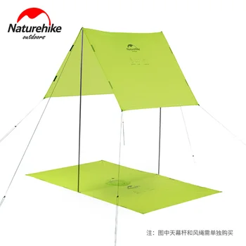 Naturehike În Aer Liber, Pelerina De Ploaie 3 In 1 Multifunctional Ploaie Poncho Impermeabil Portabil Folosit Pentru Saltea Cort Drumeții Călătorie Camping Pescuit