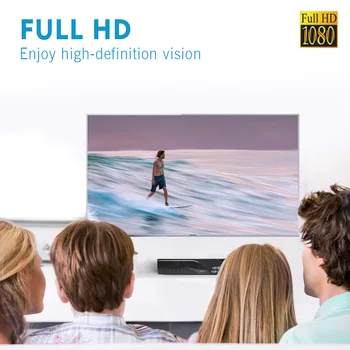 Vmade DVB-T2 HD Receiver Digital Terestru Suport Youtube H. 265/HEVC DVB-T Vânzare Fierbinte Europa Tuner TV Set-Top Box + USB WIFI