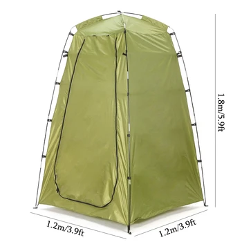 De înaltă calitate Portabil Duș, Toaletă Cort corturi de Camping în aer liber rezistent la apa Schimba Baie Adăpost de Soare Deschide Cort
