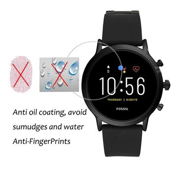 3Pack Pentru Fossil Barbati Gen 5 Carlyle Smartwatch Ecran Protector LCD Folie de Protectie Nu de Sticlă HD Anti-Zero Bule Gratuit Film
