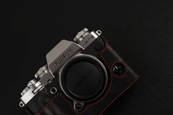 VR Brand din Piele de caz aparatul Jumătate de Sac Bodysuit Pentru Fujifilm XT3 XT3 Fuji X-T3 Manual Sac de aparat de Fotografiat