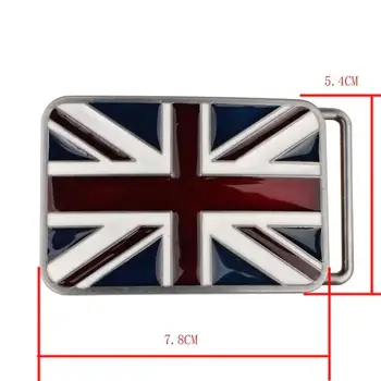 Moda pentru bărbați Curea din piele drapelul Britanic curea de Metal din marea BRITANIE steaguri centura Union Jack Cadou pentru Barbati femei curele din piele