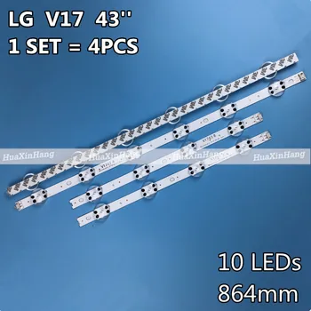 Benzi cu LED-uri 10 lampă pentru LG 43
