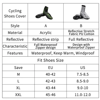 Pantofii de ciclism se Acoperă Complet cu Fermoar Impermeabil de Iarna Termică Bicicleta Galoș MTB Biciclete Pantof Acoperi Copriscarpe Ciclismo tesatura Cald