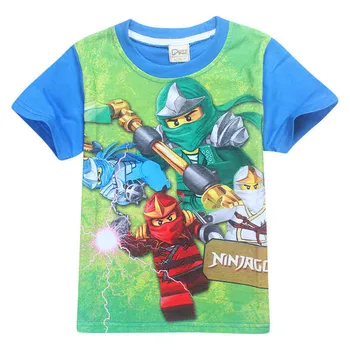 2020 Ninja Boys T-shirt de Vară pentru Copii Haine Ninjago Tricouri Copii din Bumbac Top Tees Pentru Ninjago Costum Fete T-shirt