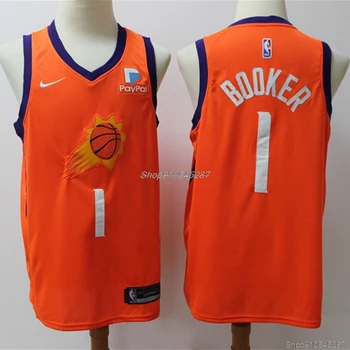 NBA Bărbați Phoenix Suns #1 Devin Booker Baschet Jersey City Swingman Jersey JacksonMesh Bărbați Ayton Tricouri Sport