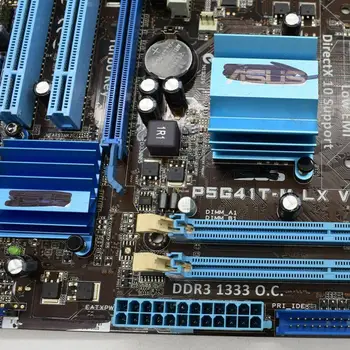 ASUS P5G41T-M LX V2 Placa de baza DDR3 8GB G41 P5G41T-M Computador Desktop V2 p5G41T Placa de baza VGA LX Usado PCI-E X16 V0I6