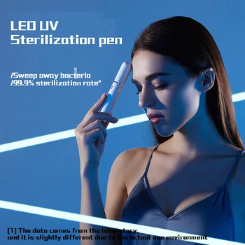 Arătos Buzunar Lampa Uv de Sterilizare Bagheta, Portabile Dezinfectarea Lumina ULTRAVIOLETĂ Mini Portabil de Dezinfecție Pen