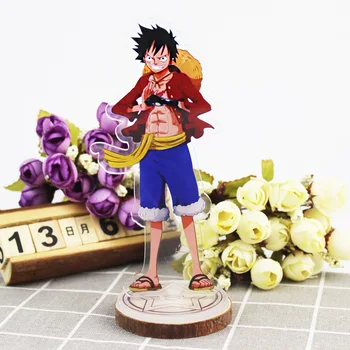 Anime ONE PIECE Acrilic Model Cosplay Anime Luffy Zoro Ace Sta Figura Decor de Acțiune Figura DIY Jucării de Colecție Cadou