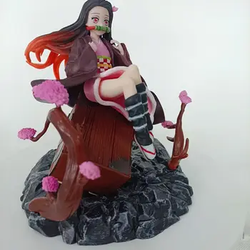 Demon Slayer Kamado Figura Anime Kamado Nezuko PVC figurina Jucarie Kimetsu nu Yaiba Statuie Adult de Colectie Model de Papusa Cadou