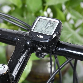 Calculator de biciclete Bike Impermeabil Kilometraj Digital cu Fir 23 Funcții Vitezometru LCD Cronometru Ciclism Program de Calculator de Biciclete