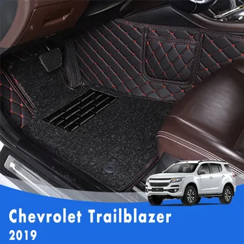 Pentru Chevrolet Trailblazer 2019 Lux Strat Dublu Buclă De Sârmă Auto Covorase Personalizate, Covoare Picior Tampoane Auto Automobile Covoare Capacul