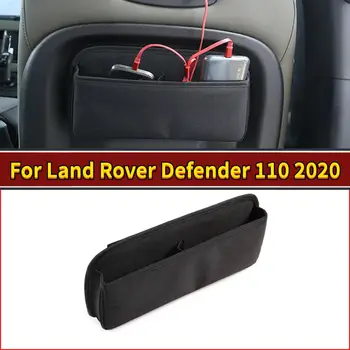 Cutie de depozitare Pentru Land Rover Defender 110 130 2020 styling Auto Negru material Pânză spate scaun Față cutie de depozitare Accesorii Auto