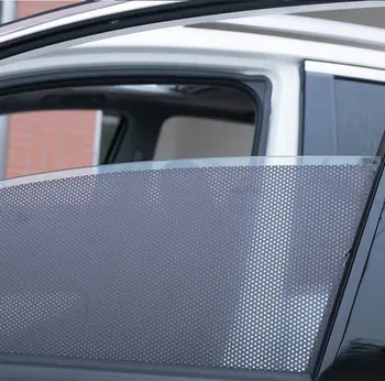 2 BUC Auto Parasolar Autocolante Parasolar Film 42*38CM Masina Geam Lateral Culisant PVC Static Plasă de Film Pentru Uși accesorii Auto