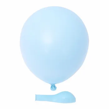 192pcs Balon Arc Amestecat Alb Albastru Argintiu Balon Latex 4D Argint Rotunde Balon Decorarea Benzi Lanț pentru Ziua Nuntii
