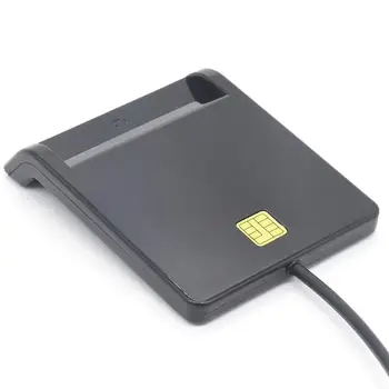 Usb Sim Card Reader Card Bancar Ic / Id Emv Tf Mmc Cititoare De Carduri Usb Ccid Iso 7816 Smart Sim Card Reader