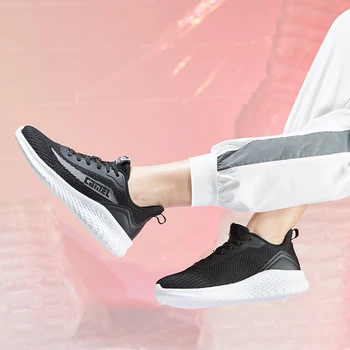 CĂMILĂ Adidasi pentru Femei 2020 Nou Respirabil Usoare Rularea Pantofi Sport Confortabil de Mers pe jos de Moda de sex Feminin Încălțăminte Alb