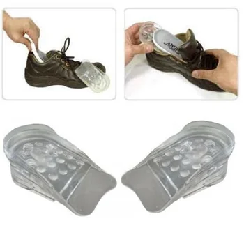1 Pereche Cinci straturi reglabil Hot Nou Confortabil Unisex Femei Bărbați Silicon Gel Înălțime de Ridicare Crește Tălpi de Pantofi cu Toc Introduce Pad