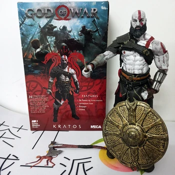 God of War 4 Kratos PVC Acțiune Figura Jucării Neca Figura de Colectie Figura Model de Jucărie 18cm