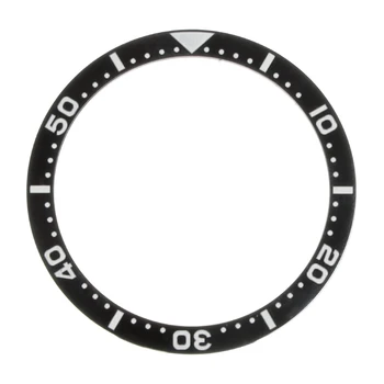Noi 38mm Negru Bezel Ceramica Introduce Pentru Ceasul Seiko Ceasuri pentru a Înlocui Accesorii Pentru Submariner Automatic Mens Watch