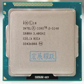 Calculator PC, Intel Core i3-3240 i3 3240 Processor (3M Cache, 3.40 GHz) LGA1155 Desktop CPU