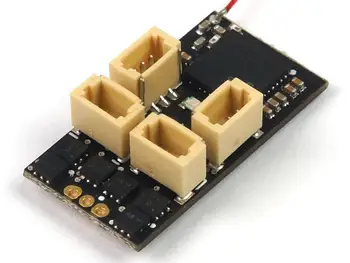 AEORC RX14X-seria E Mini Micro RX 5CH Receptor Integrat 1S 5A brushless ESC Cu TELEM 1.00 pin Conector Plug