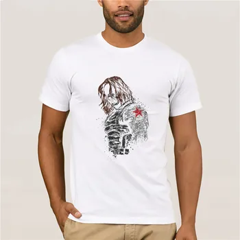 Topuri Vara Rece Funny T-Shirt de IARNĂ SOLDAT Brand de Vară pentru Bărbați T-shirt Rece de Moda Fierbinte