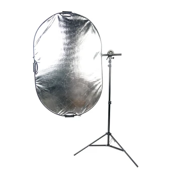 1 buc 80*120cm 5 In 1 Oval Studio Foto Reflector Iluminat Moale Bord Pliabil Fotografie în aer liber Reflector Lumina de Umplere Bord