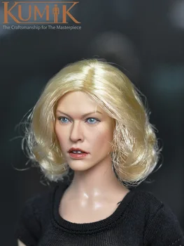 1/6 KUMIK 13-89 Mila cap de femeie sculptura model cu parul blond pentru 12 inch acțiune figura accesorii