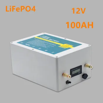Lifepo4 12V 100ah litiu acumulator 12V lifepo4 100AH acumulator LiFePO4 baterie cu litiu pack pentru invertor ,nava cu motor,rv