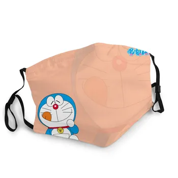 Baiat/fata Doraemon Tesatura Masca de Fata Cu Pm2.5 Lavabile De Stocare De Protecție Moale Masque Doraemon Autocolant Jucarii