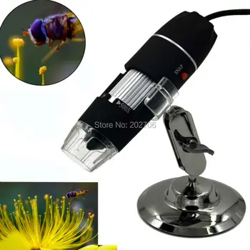 USB Microscop Digital 50X~ 500X 2MP Cu 8 LED-uri Camera Video Mărire 500X Zoom pentru Marire Cu Cutie de vânzare cu Amănuntul