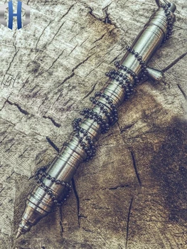 EDC Tactical Pen Atac Pen Aliaj de Titan de Auto-apărare Geam Spart Bine de Auto-apărare Butonul Pen