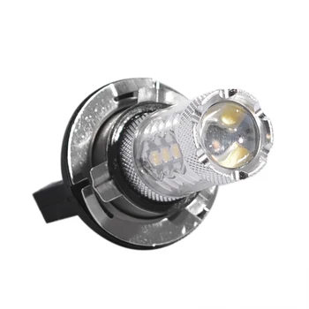 1 buc H15 Auto LED Lampă de Ceață 16 XBD LED-uri de mare putere Alb 6000K Becuri Pentru Masina Auto Externă Ceață Lumina Farurilor Lampa Accesorii