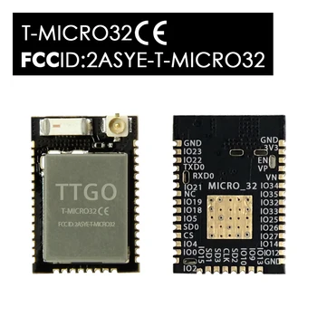 LILYGO® T-Micro32 V2.0 Wifi fără Fir Bluetooth Module ESP32 PICO-D4 IPEX ESP-32