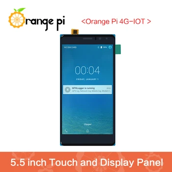 Orange Pi 4G-IO 5.5 inch Negru color TFT LCD Touch Screen