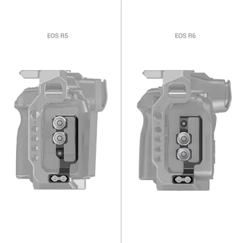 SmallRig HDMI și USB-C Clemă de Cablu pentru Canon EOS R5 și R6 Cușcă 2981