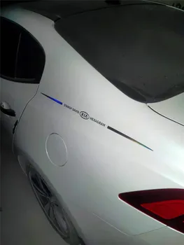 Laser reflectorizant auto autocolante decorative colorate autocolante auto modificate creative caroserie ghirlanda din față și din spate autocolante sticla
