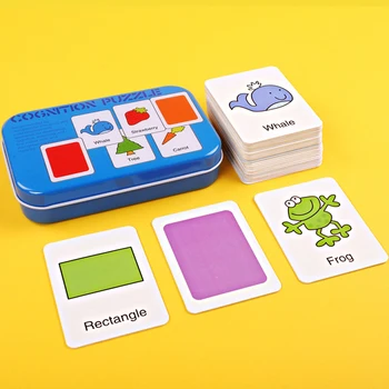 Educația Timpurie De Alfabetizare Carte Jucărie De Învățământ Alfabet Cuvânt Grafic Animal Cognition Carte Jucărie De Învățământ Pentru Copii