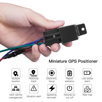 Ai MASINA FUN GPS Tracker Auto Design Ascunse Taie Combustibil Șoc Remorcare Alert GPS Moto ACC de Detectare a Releului Mini Tracker GPS Auto Tracker