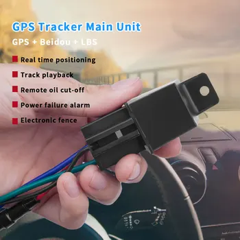 Ai MASINA FUN GPS Tracker Auto Design Ascunse Taie Combustibil Șoc Remorcare Alert GPS Moto ACC de Detectare a Releului Mini Tracker GPS Auto Tracker