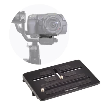 Camera Quick Release plate Offset Kit pentru BMPCC 4K Ronin S Gimbal Placă de Montaj