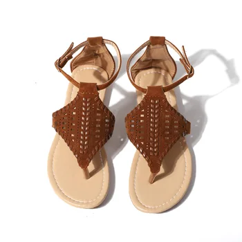 Vara Femei Pantofi Plat Confort Cioplire Sandale Thong Dimensiune 35-43