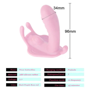Bluetooth Fluture Vibrator de Control de la Distanță APP Vibratoare Chilotei Masturbari Stimulator punctul G Vibrator Adulti Jucarii Sexuale Pentru Femei