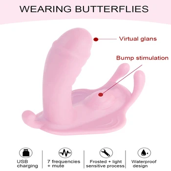 Bluetooth Fluture Vibrator de Control de la Distanță APP Vibratoare Chilotei Masturbari Stimulator punctul G Vibrator Adulti Jucarii Sexuale Pentru Femei